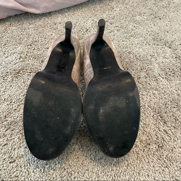 Shoe Dazzle Snake Print Heels | Size 10 - Picture 3 of 3